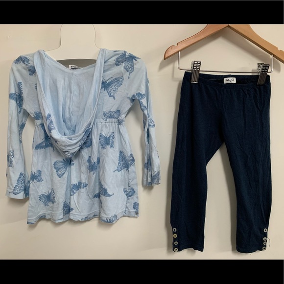 Splendid cotton tunic and legging set - Picture 5 of 7